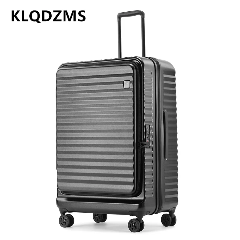 Front Opening Laptop Luggage 24 Inch - KLQDZMS Valigia Multifunzionale per Laptop 20