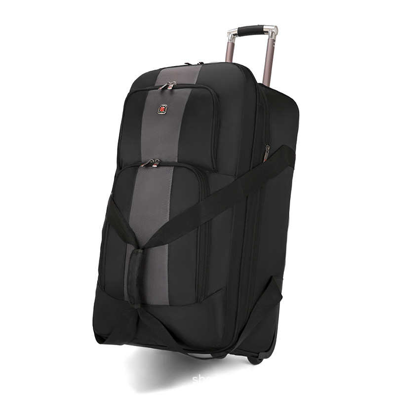 Foldable Rolling Luggage Bag - Borsa da Viaggio con Ruote Rinforzata,