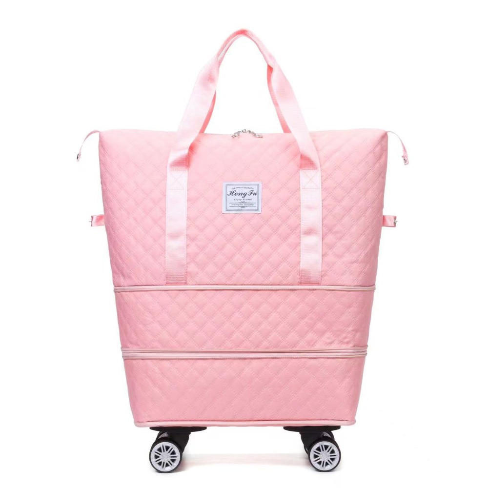 Foldable Rolling Luggage Bag - Nuovo borsone in tessuto Oxford Borse