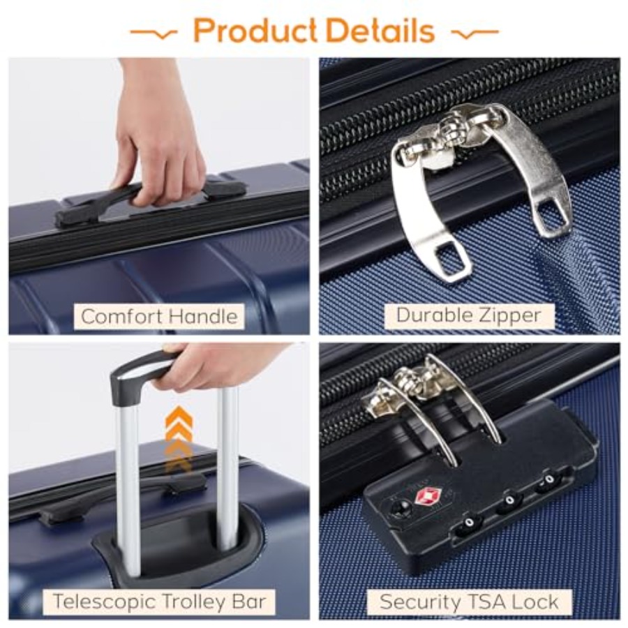 Set di 3 Valigie per Viaggi: V - Expandable Hard Shell Luggage Set recensione e prezzo