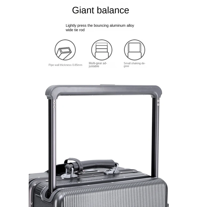 Valigia da viaggio con telaio  - Aluminum Frame Carry On Luggage recensione e prezzo