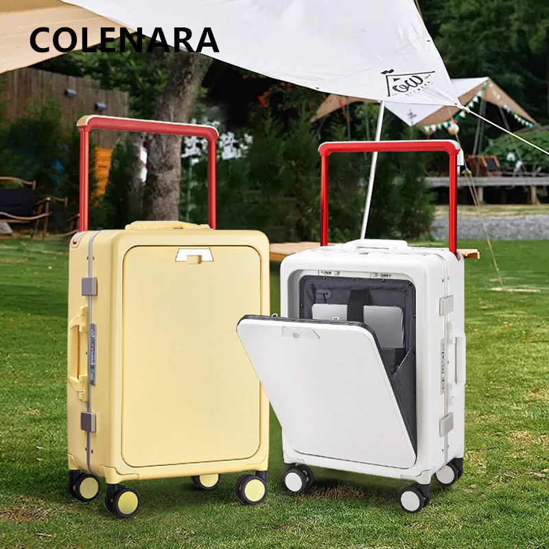 Valigia Trolley COLENARA con A - Front Opening Laptop Luggage 24 Inch recensione e prezzo