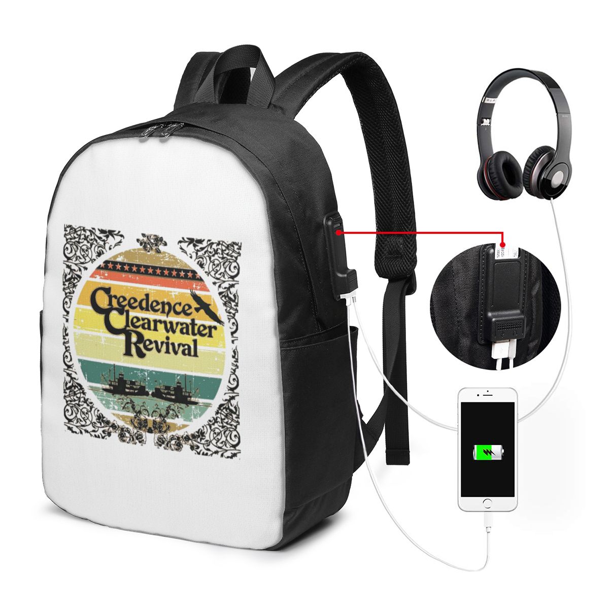 Creedence Clearwater Revival R - Backpacks recensione e prezzo